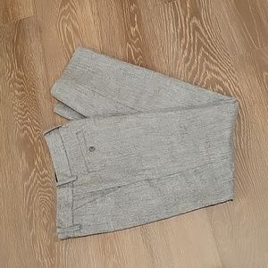 Boys size 10 Janie and Jack herringbone dress trousers- lined and like new